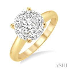 Round Shape Lovebright Essential Diamond Ring