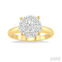 Round Shape Lovebright Essential Diamond Ring