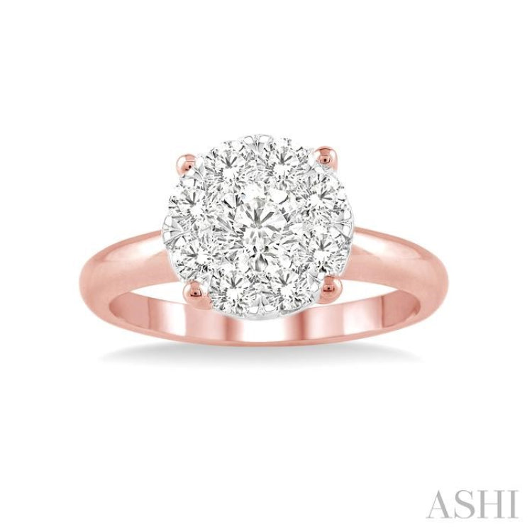 Round Shape Lovebright Essential Diamond Ring