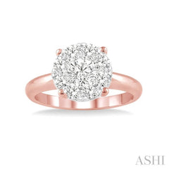 Round Shape Lovebright Essential Diamond Ring