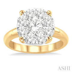 Round Shape Lovebright Essential Diamond Ring