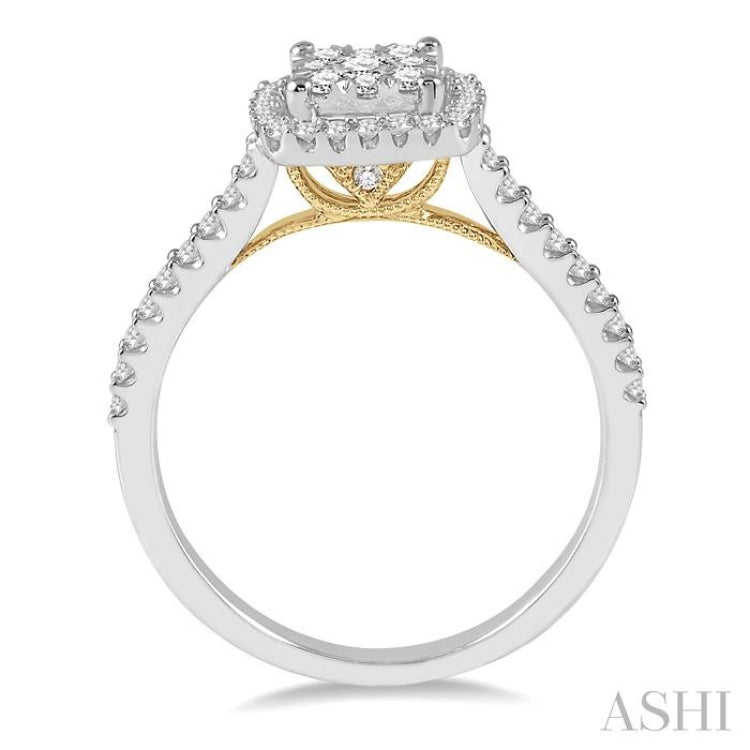 Halo Lovebright Essential Diamond Engagement Ring