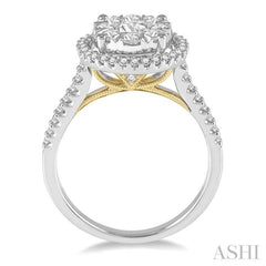 Halo Lovebright Essential Diamond Engagement Ring