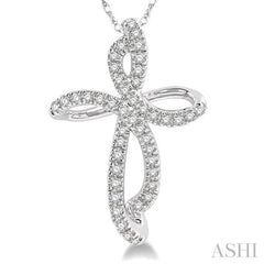 Cross Diamond Fashion Pendant