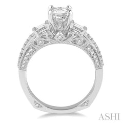 Princess Shape Diamond Engagement Ring