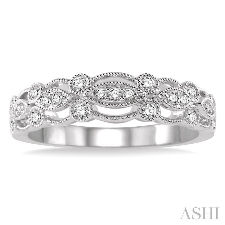 Stackable Diamond Wedding Band