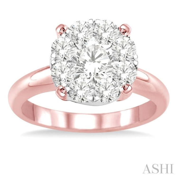 Round Shape Lovebright Essential Diamond Ring