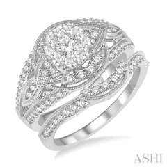 Lovebright Diamond Wedding Set