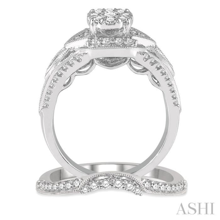 Lovebright Diamond Wedding Set