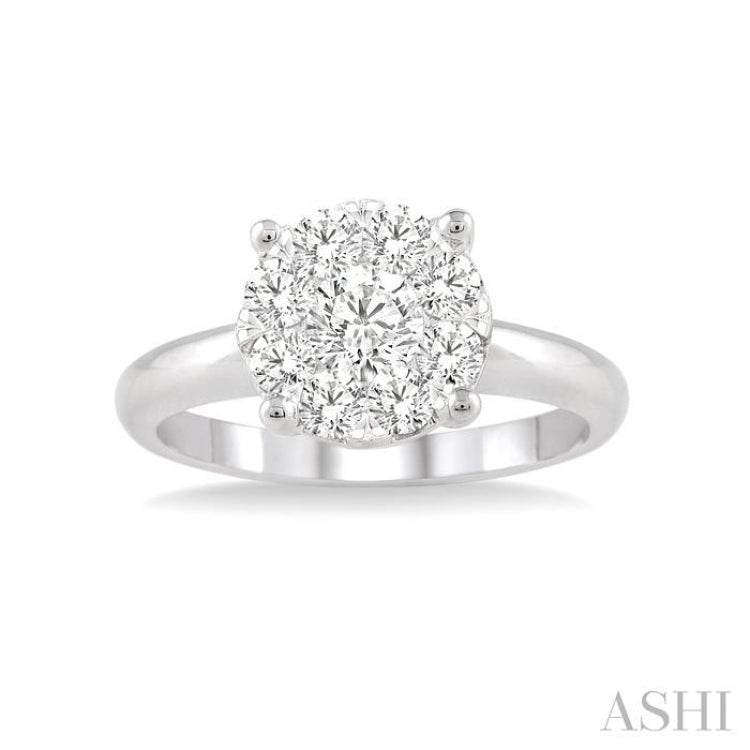 Round Shape Lovebright Essential Diamond Ring