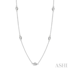 Diamond Station Necklace