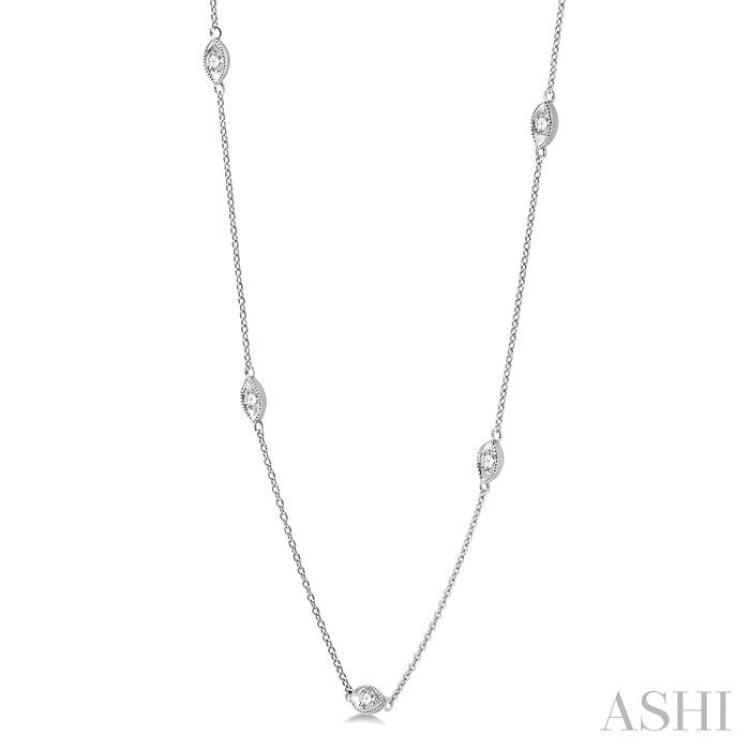 Diamond Station Necklace