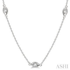 Diamond Station Necklace