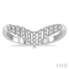 Chevron Diamond Fashion Ring