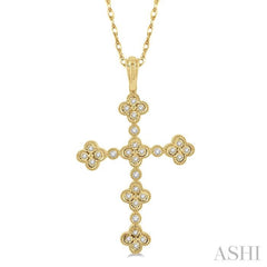 Cross Diamond Fashion Pendant