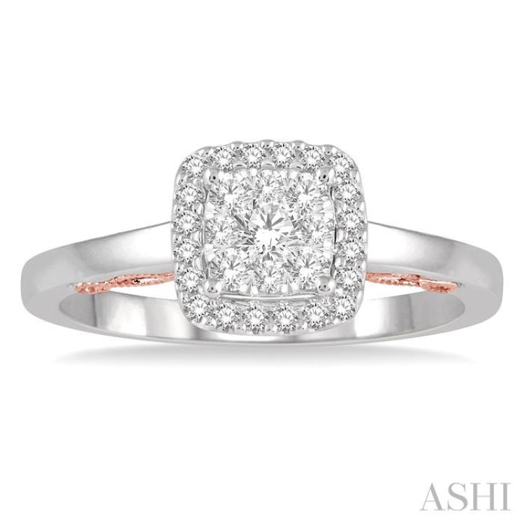 Halo Lovebright Essential Diamond Ring