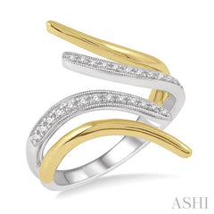 Diamond Fashion Open Ring