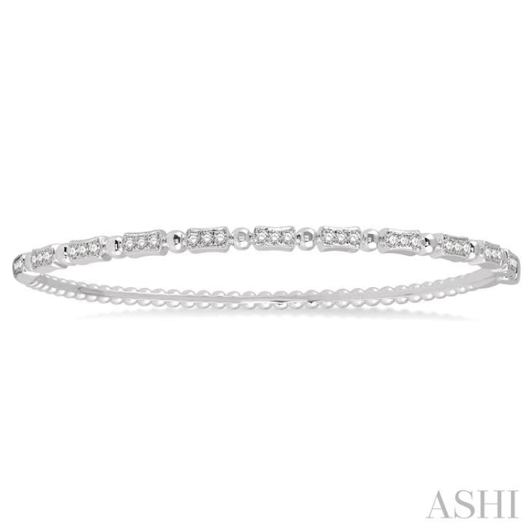 Stackable Diamond Bangle