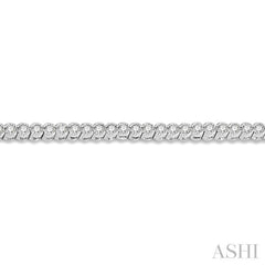 Illusion Diamond Tennis Bracelet