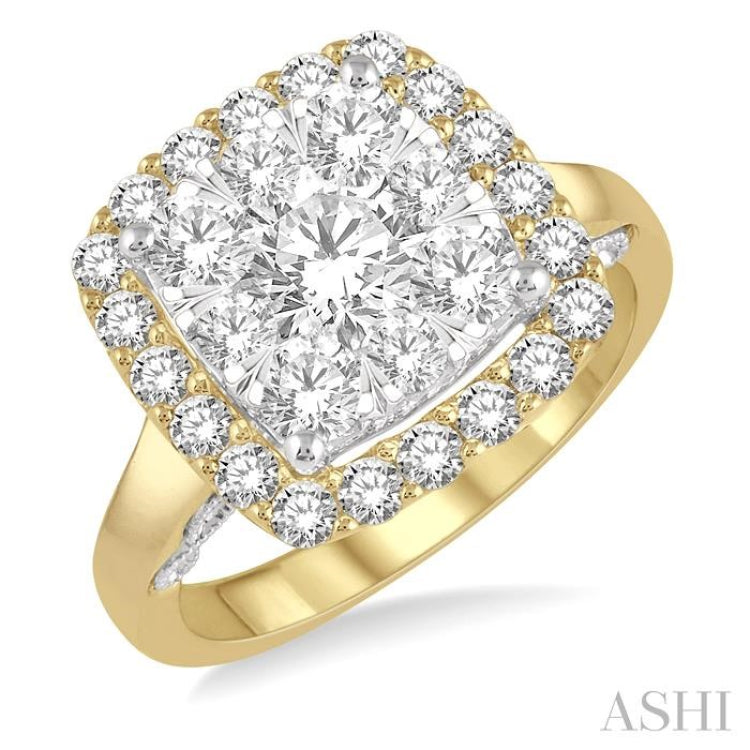 Halo Lovebright Essential Diamond Ring