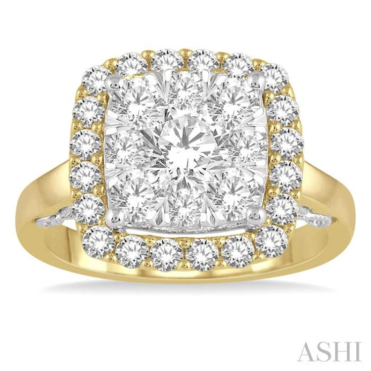 Halo Lovebright Essential Diamond Ring