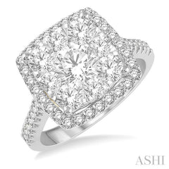 Halo Lovebright Essential Diamond Engagement Ring