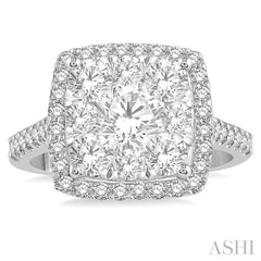 Halo Lovebright Essential Diamond Engagement Ring