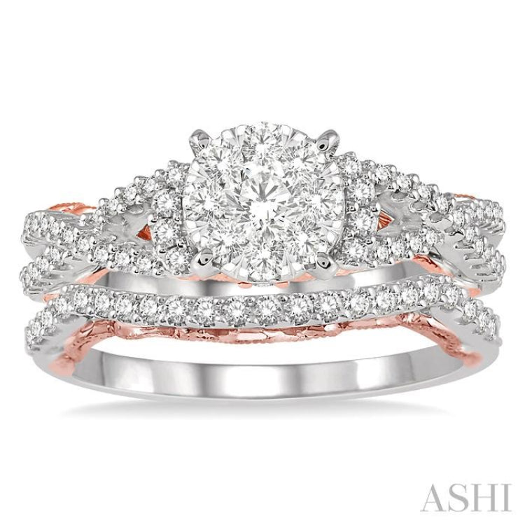 Lovebright Diamond Wedding Set