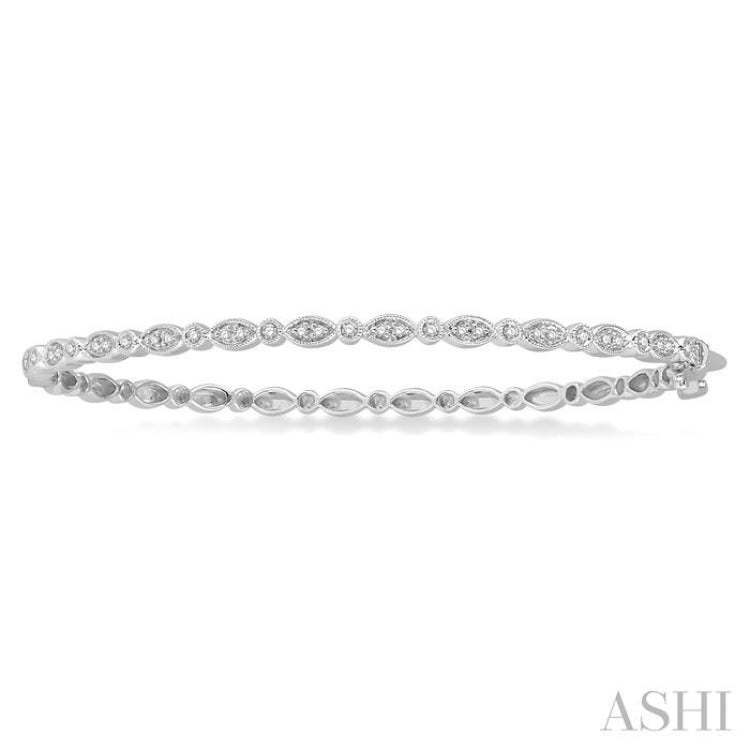 Stackable Diamond Bangle