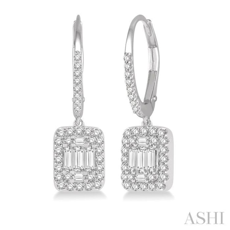 Halo Fusion Diamond Earrings