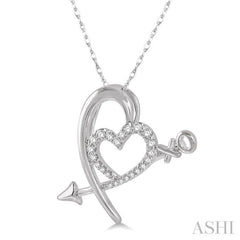 Heart Shape Diamond Fashion Pendant