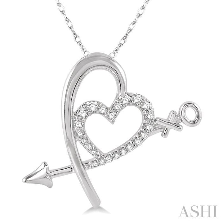 Heart Shape Diamond Fashion Pendant