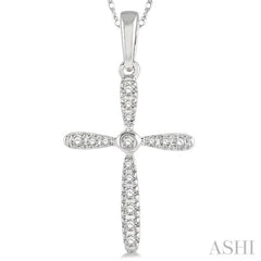 Cross Petite Diamond Pendant