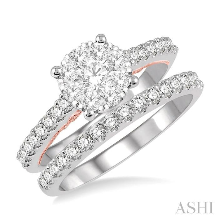 Lovebright Diamond Wedding Set