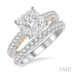 Lovebright Diamond Wedding Set