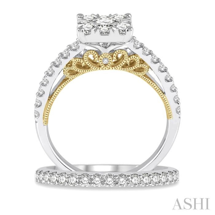 Lovebright Diamond Wedding Set