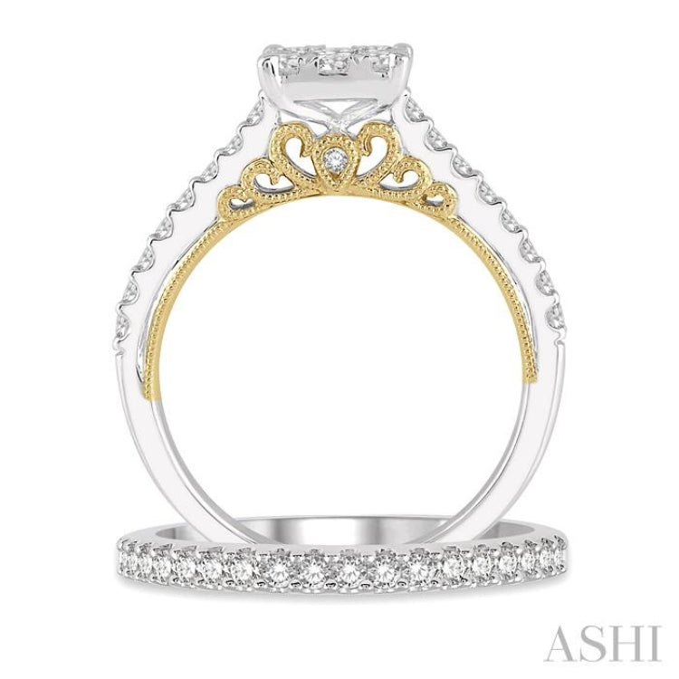 Lovebright Diamond Wedding Set