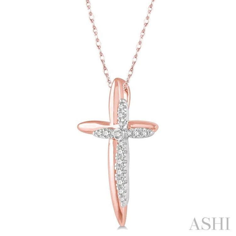 Cross Diamond Fashion Pendant