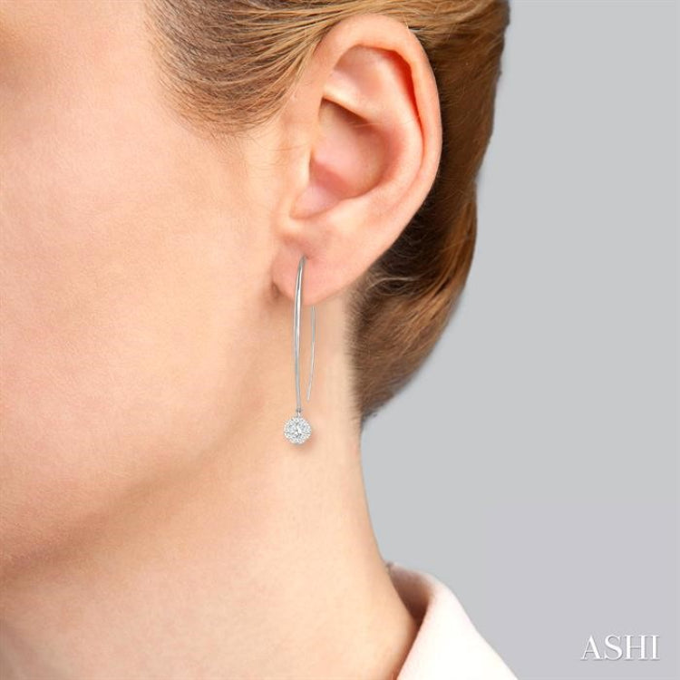 Cushion Shape Lovebright Essential Diamond Earrings