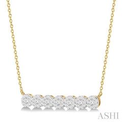 Bar Lovebright Essential Diamond Necklace