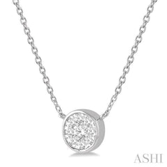 Round Shape Lovebright Essential Diamond Necklace