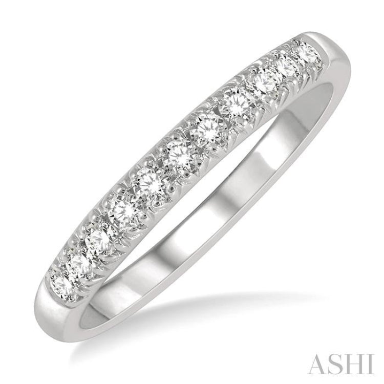 11 Stone Diamond Wedding Band