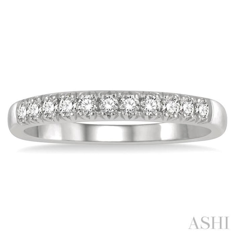 11 Stone Diamond Wedding Band