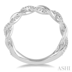 Twisted Diamond Fashion Ring