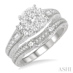 Lovebright Diamond Wedding Set