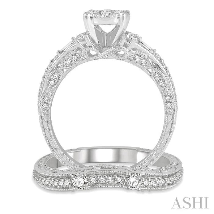 Lovebright Diamond Wedding Set