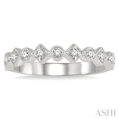 Stackable Diamond Wedding Band