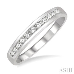 11 Stone Channel Set Diamond Wedding Band