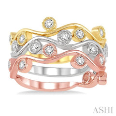 Stackable Diamond Band Set