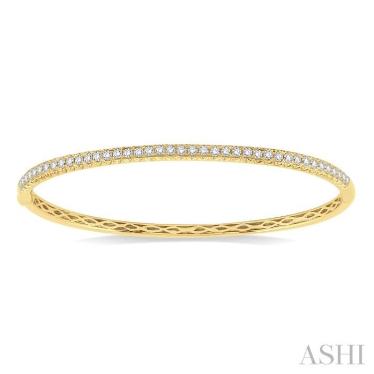 Stackable Diamond Bangle